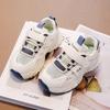 Boys' spring collection of athletic shoes: children's chunky sneakers, soft-soled running shoes for older kids, fashionable and casual shoes for boys