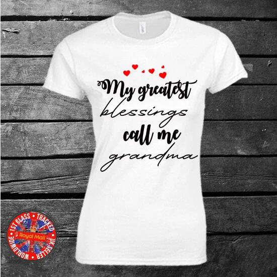 My Greatest Blessings Call Me Grandma T-shirt S