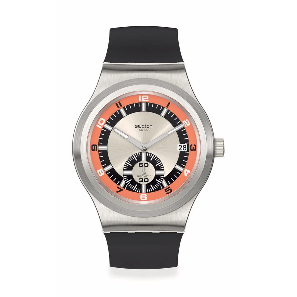 Swatch CONFIDENCE 51 SISTEM51 IRONY SY23S413 Wristwatch, Black
