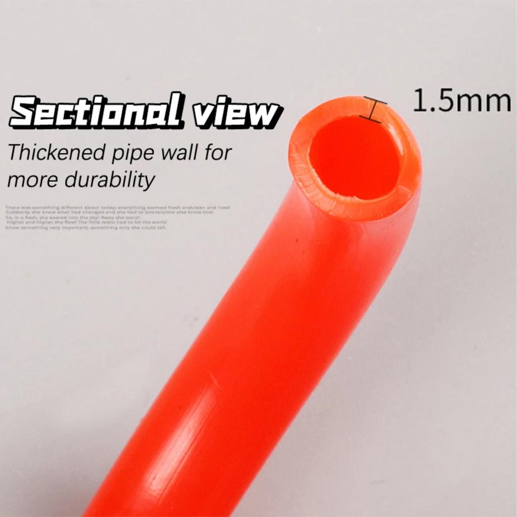 6 Meters  Spiral Air Hose With Connector Air Compressor PU Spring Hose Tube Air  High Pressure Telescopic Hose