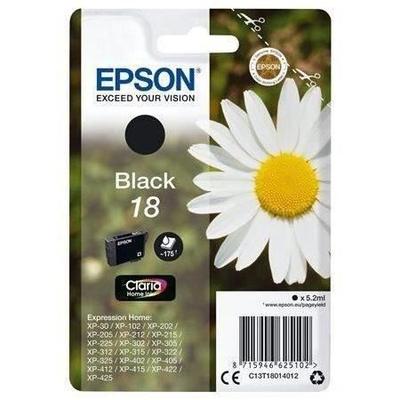 EPSON Tintenpatrone T1801 Schwarz - Gänseblümchen (C13T18014012)