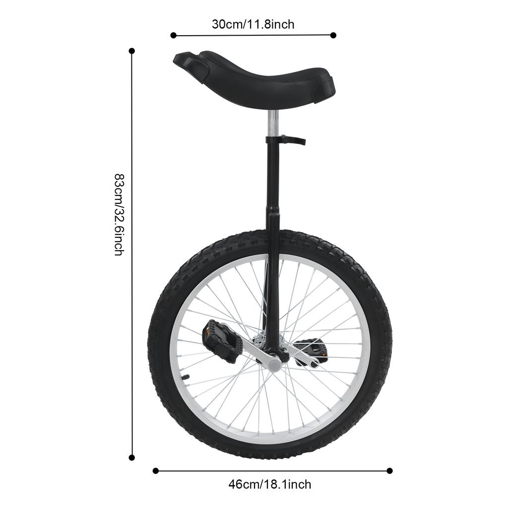 20 Inch Wheel Outdoor Unicycle Stable Unicycle Space-Saving Outdoor Unicycle For Men And Women