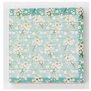 80Pages/set Kawaii Small Fresh Floral Stripe Memo Pads Diy Sticky Notes Diary Post Guestbook Stickers Stationery Office School