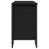 Vidaxl Under-Sink Cabinet, Black, 91X35X60 Cm