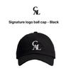 [Von Stray Kids Lee Know getragen] Tiefer Sitz Ballkappe Große Größe Baumwolle Baseballkappe Stil Kpop Flughafen Mode CASE A LOT Signatur Logo