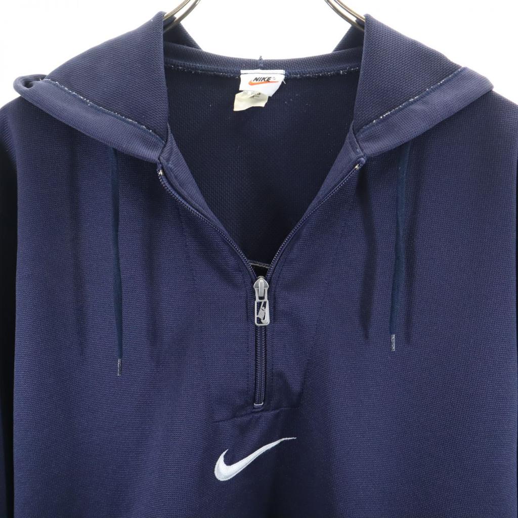 Nike 90s White Tag Made In Japan Jersey Half Zip Parker Men's Used