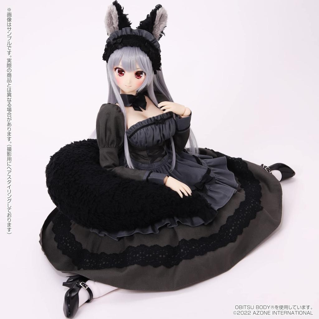 Azone International Iris Collect Layla Vítejte v Mofumofu Full Moon Wolf Maid měřítko měkké vinylové hlavy sběratelské panenky Cafe ver. 1/3