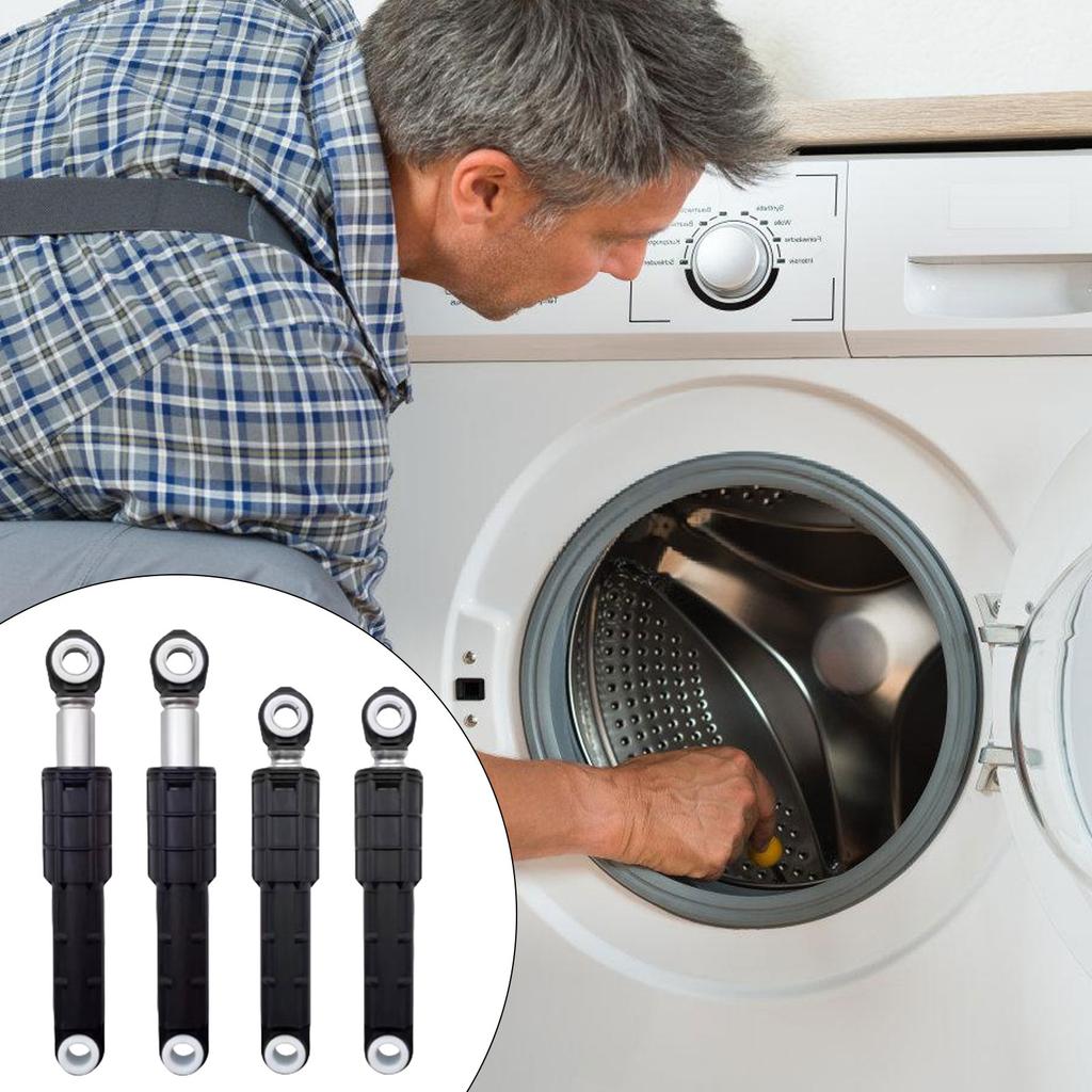 Pachet de 4 Amortizoare de Șoc pentru Mașină de Spălat de Durabilitate Ridicată Înlocuiește Numerele de Piesă Comune Componentă Reducătoare de Zgomot pentru Mașină de Spălat