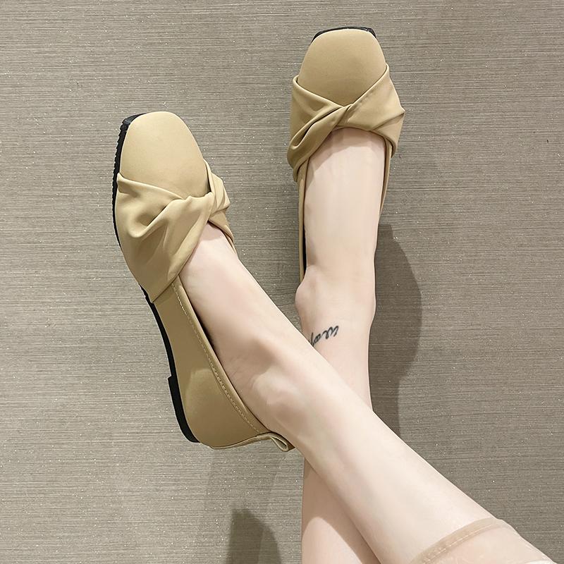 Fashion Match Korean Shoes Casual Female Sneakers Dress Flats Women Soft Autumn 2024 Summer Comfortable New Boat Fall Mary Janes
