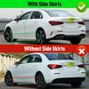 4 STÜCKE Auto Schmutzfänger Spritzschutz Kotflügel Auto Schmutzfänger Kompatibel mit Mercedes-Benz A-Klasse Sport 2019 2020