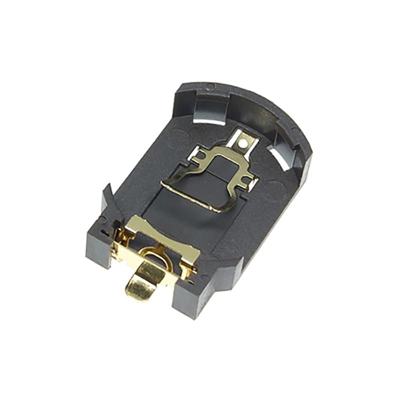 10Pcs/lot 3V CR2032 CR2025 Button Battery Socket Holder,BS-10 BS-8 Gold-plated Patch Battery Storage Case Box Battery Organizer