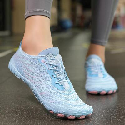 Cross-Border Breathable Outdoor Water Shoes: Five-Finger Barefoot, Non-Slip for Hiking, Rafting, Beach - Men & Women.