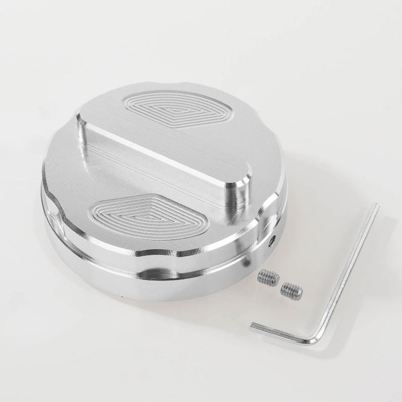 1Pc Motorcycle Modified Fuel Tank Cap Modification Aluminum Alloy Decorative Fuel Cap Accessories Gas Tank Cover