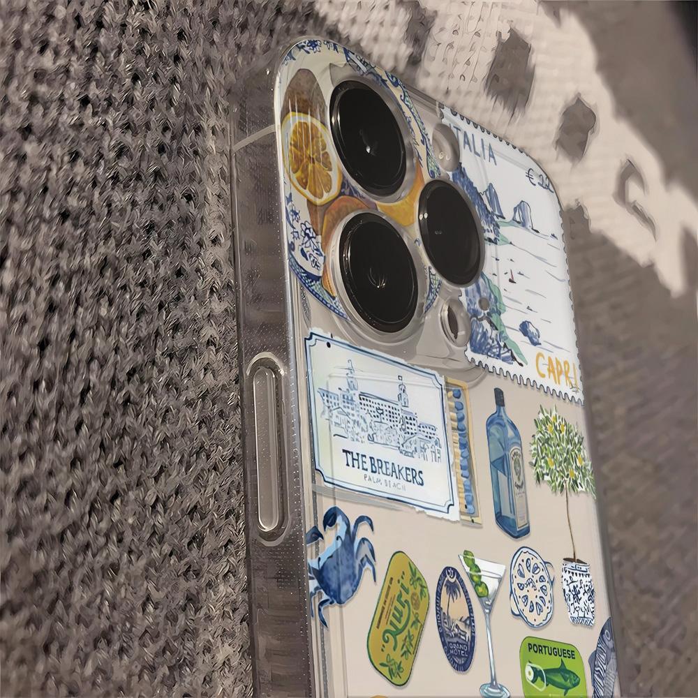 Sommerfrucht Zitrone Wein Handyhülle Für Samsung Galaxy S26 S23 S24 S22 S25 Ultra Plus Hülle Für Galaxy S25+ S24+ S23+ S26+ Fundas
