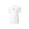 Puma Manchester City Year Of The Rabbit Letter Print Short Sleeve T-Shirt Men Tops White 772349-24