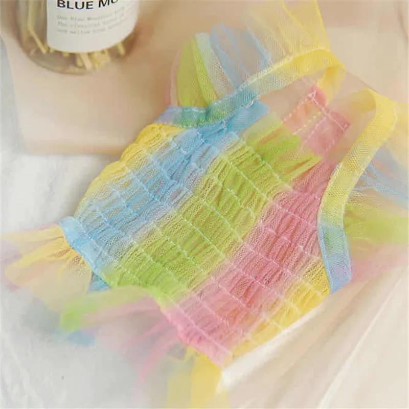 

Dog Dress Princess Skirt Cat Chihuahua maltese Pomeranian Puppy Dresses Small Dog Clothes Summer Pet Clothing Poodle Corgi Vest 3XL жовтий