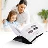Akrylowy stojak na książki z półką w kształcie litery X Stojak na książki do książek kucharskich Przepisy Menu Czasopisma Storybook