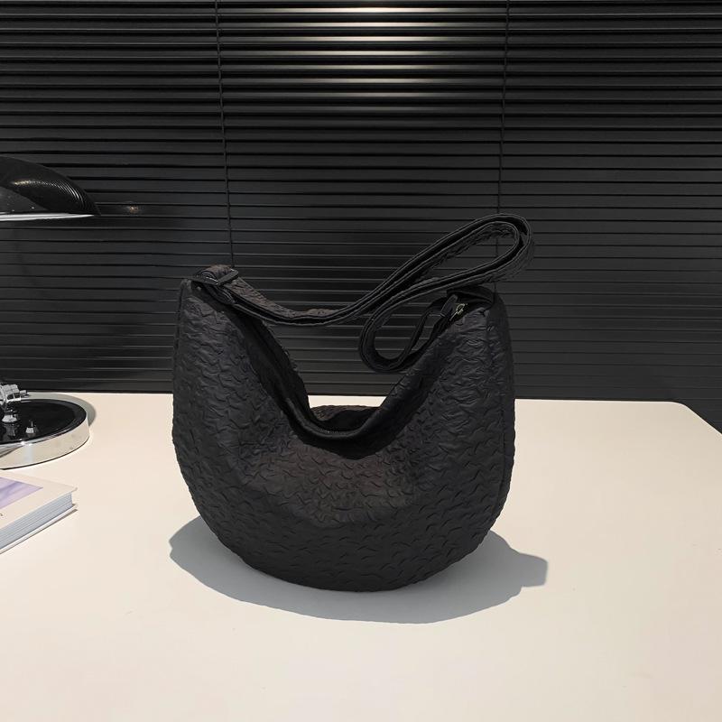 Large Capacity Stylish Simple Tote Bag Summer New Personalized Simple Shoulder Bag Retro Fashion Messenger Bag