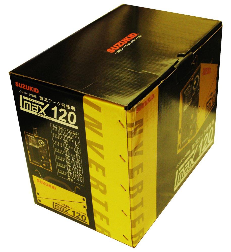 SUZUKID IMAX 120 Arc DC Welder, 100V/200V Compatible, Inverter, SIM-120
