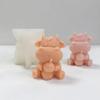 3D Kuh Kerzenformen Milchkuh Silikonformen Tier Tonformen Duftkerzen Gussformen für Kuchendekorationen