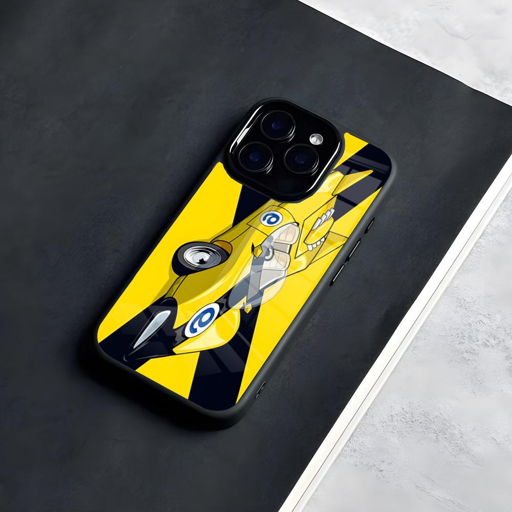 

Speed Racer Phone Case For IPhone 17 Pro Max 16 15 14 13 11 Pro Max Plus Glass Phone Case iPhone 16 Pro Max