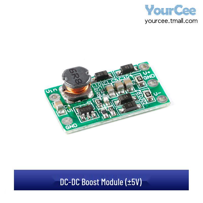 

3-14V to ±5-15V 100mA Dual Output Boost DC-DC Power Supply Module - Single to Dual Positive & Negative Conversion