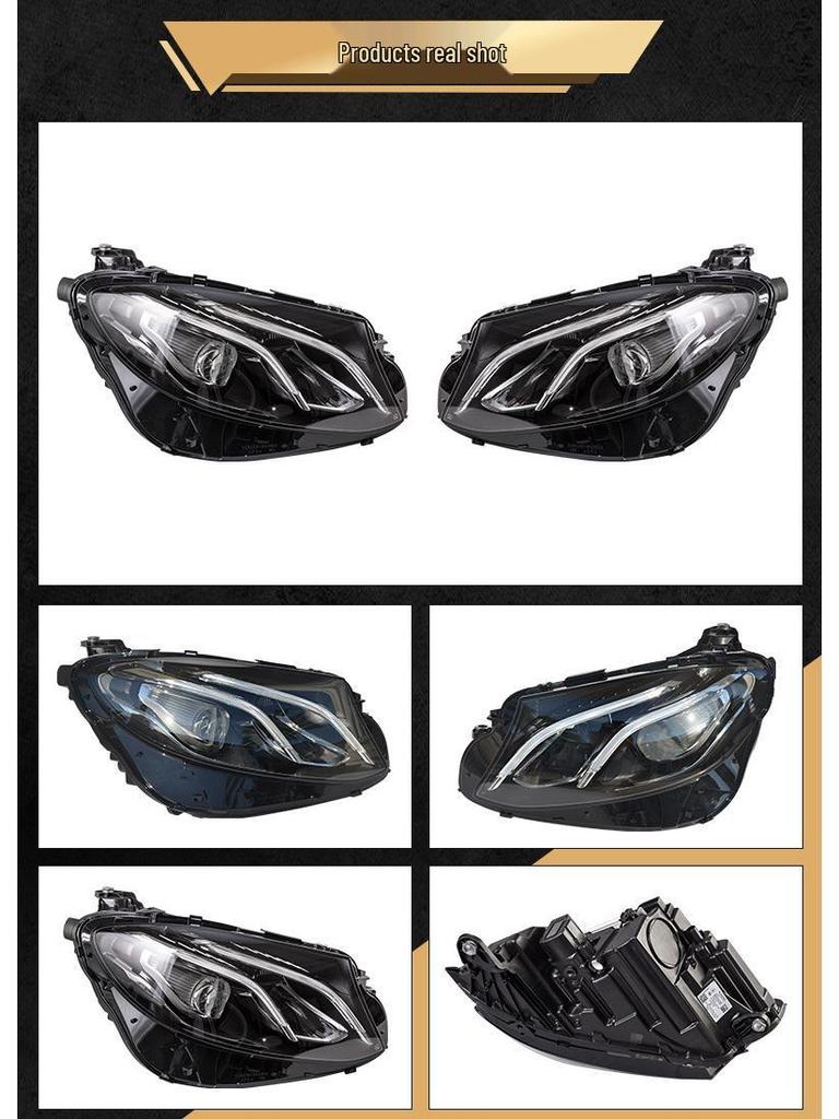 Compatible Headlight for Mercedes-Benz E-Class W213 (E200/E260/E300/E320, 2015-2018 Models)