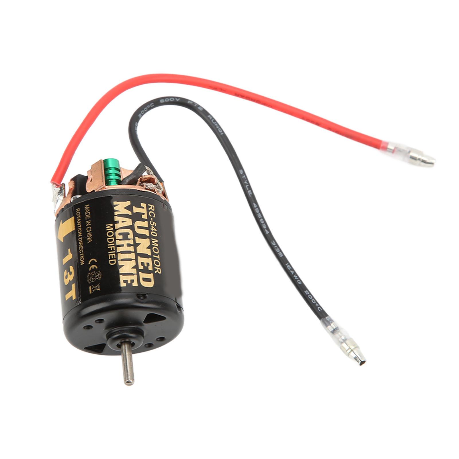 

Universal 13T Brush Motor 540 Brushed Motor for 1 10 RC Crawler for Axial SCX10 90046