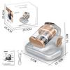 Cross-Border UV-C Mite Removal Lamp - High Suction Dust & Hair Cleaner for Household Beds