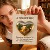 Camping Pocket Hug with Inspirational Cards Heart-Shaped Hiking Pocket Hug Keepsake Token Hikers Campers Nature Enthusiasts Gift