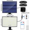 160/128 LED Outdoor Solar Street Lamp with 3 Modes Wall Lamps Waterproof PIR Motion Sensor Garden Park Decoration Light