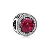 Disney Beauty And The Beast Belle Princess Rose Pendant Women Jewelry Pink 791725NCC