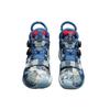 Li Ning WOW 8 Moment Cushioning Slip Resistant Abrasion Resistant Mid top Performance Basketball Shoes Men's Black Blue ABEP001-6