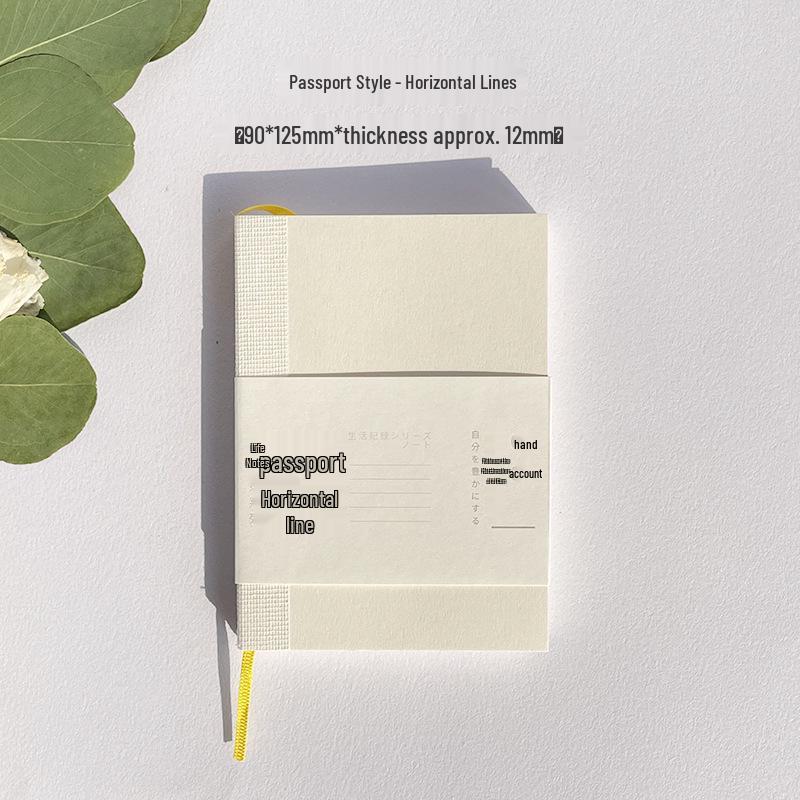 

Horizontal Line TN Core Passport Protection Mesh Account Grid Blank Notebook
