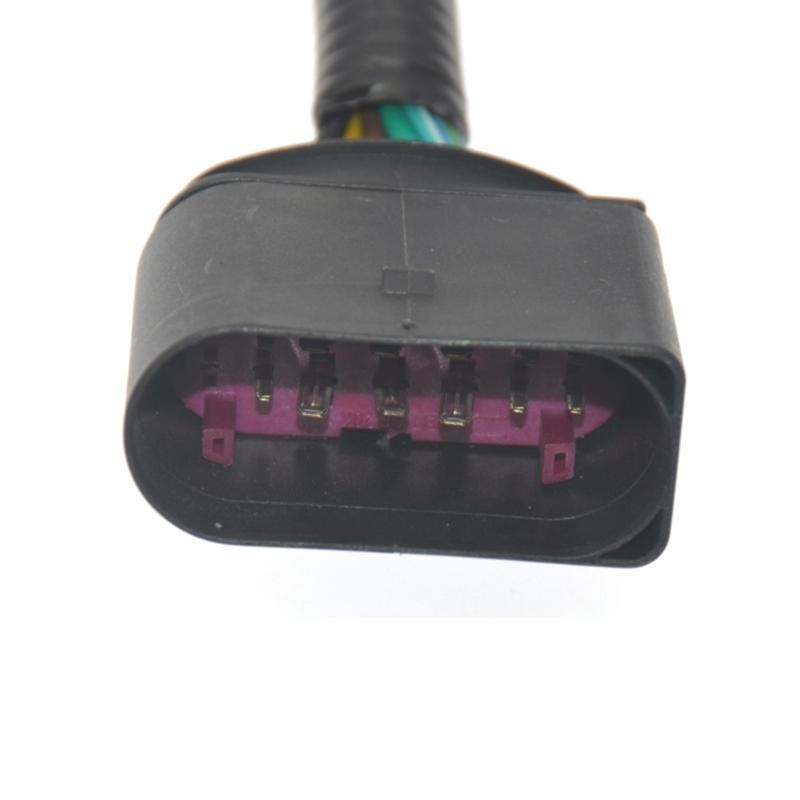 Waterproof Dustproof Automotive Front Headlight Wiring Adapter Connector Plugs Play for 7L6971071A Halogen Compatibility