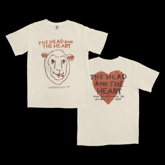 

Hot New The Head And The Heart Band 2 Sides White S to 5XL Concert Shirt ZL580 Unisex T-Shirt XXL