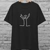 2026 New Angry La Linea Unisex Tshirt For Unisex Wounisex The Line Osvaldo Vintage Funny Gift 80s Cartoon Summer C