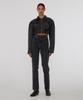 Loteiteu (W) Washed Denim Jeans Black - Washed