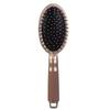 Gold-Plated Frosted Hairdressing Comb: Knot-Free, Anti-Static, for Straight and Curly Hair, with Fluffy Air Cushion Design.