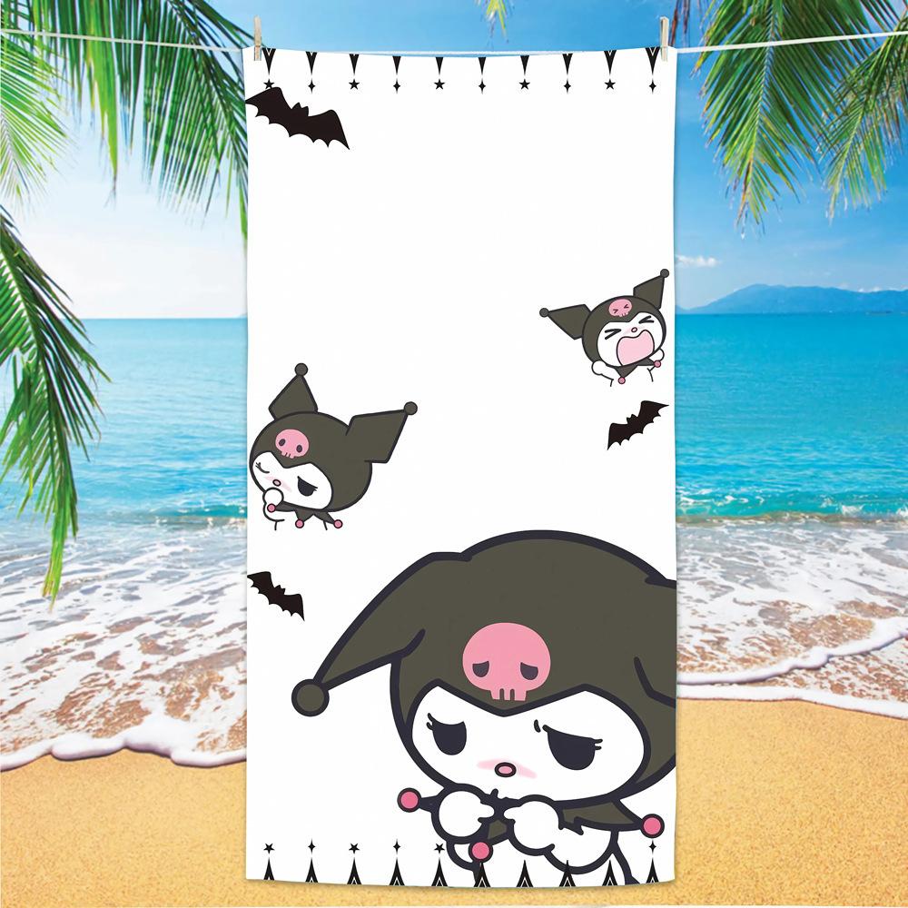 New Printed Beach Towel Stitch Kulomie Beach Towel Children'S Cartoon Towel Cloth