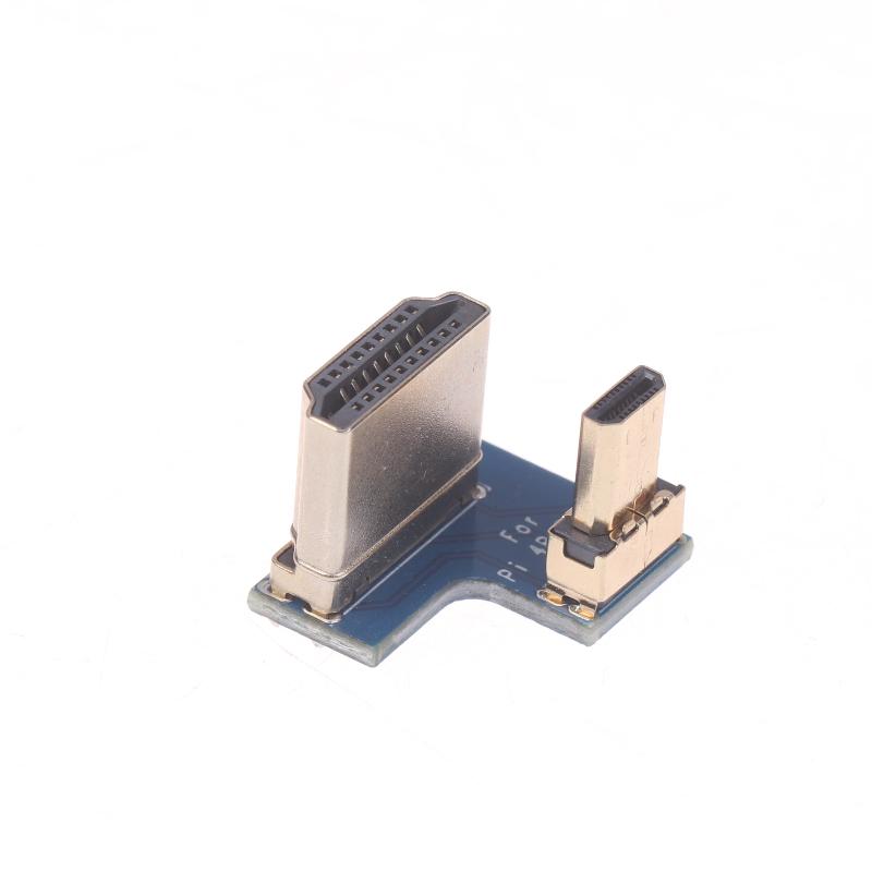 Mikro 1.4 Samec na Samec Obousměrný Konektorový Adaptér Pro Raspberry Pi 4B 3B Monitor Projektor Video Přenos