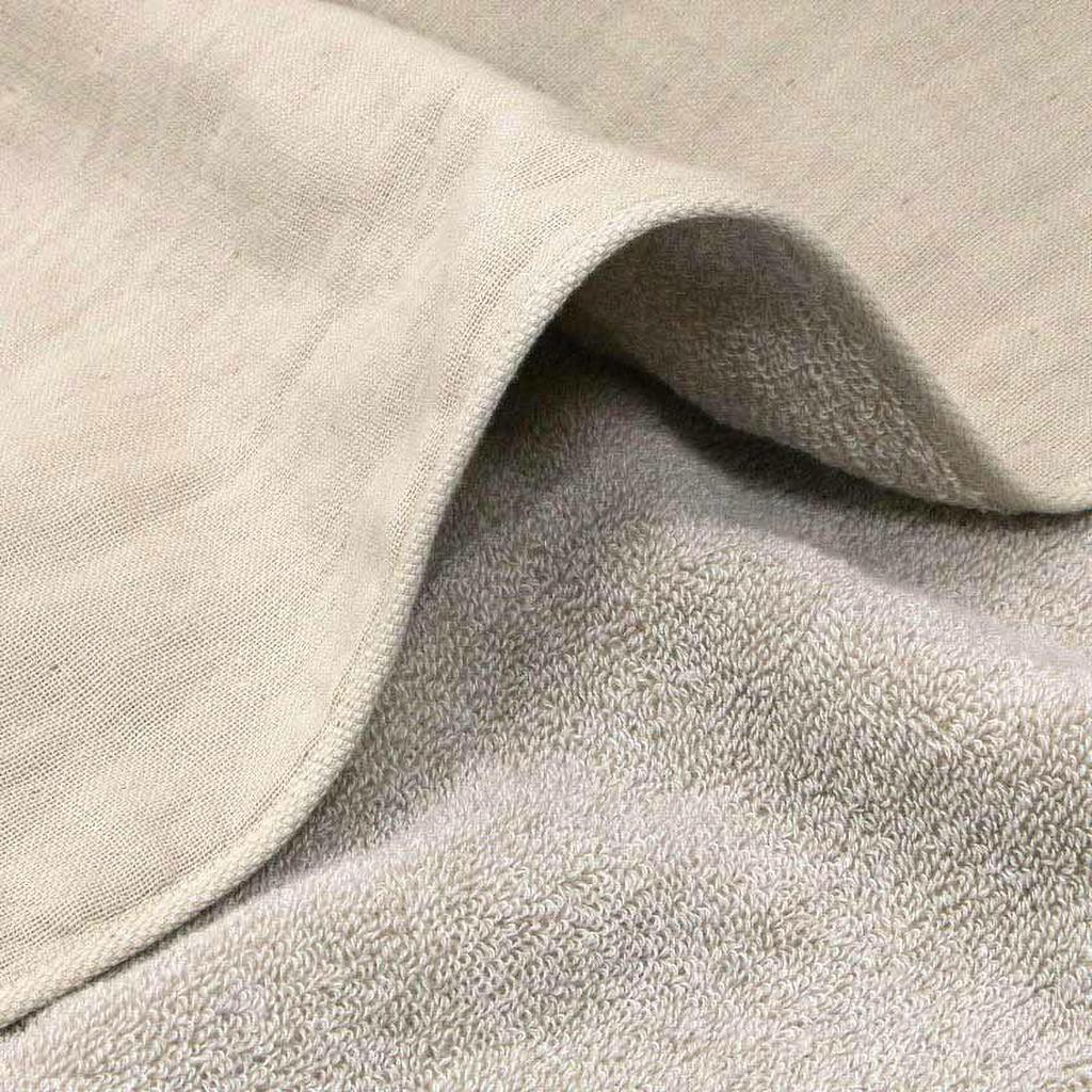 Imabari Towel Iori Towel Firm and Soft To the Touch "Line" Blanket, (Beige)