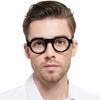 Fashion Retro Round Acetate Glasses Frames Men Women 2025 New In  Optical Frames Round Polarized Sunglasses Men Outdoor Eyewear