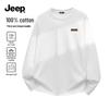 Men's Pure Cotton Crew Neck Long Sleeve T-Shirt