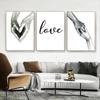 Black and White Love Holding Hands Canvas Painting Wall Art Pictures Nordic Posters and Prints Living Room Corridor Home Decor