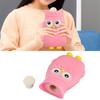 Hot Water Bottle Microwave Hting Silicone Cartoon Injection Hand Warmer Portable Cute Owl Shape 400ml