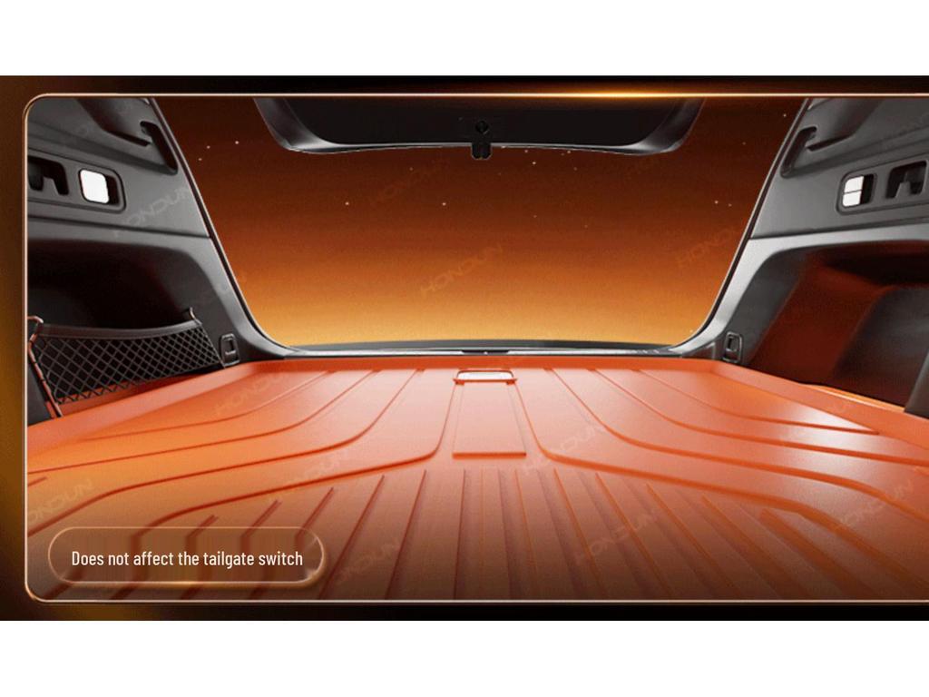 Trunk Mat for Zeekr 7X 2025 Model - TPE Car Interior Rear Mat and Decorative Foot Accessories