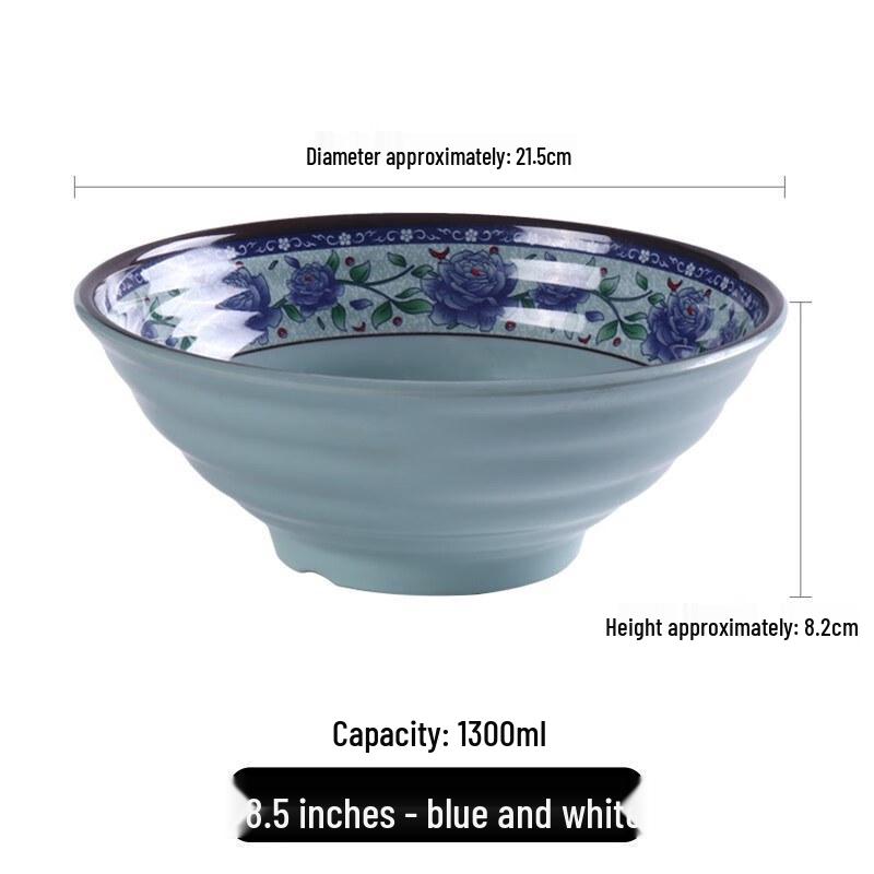 

Chinese Style Melamine Noodle Soup Bowl