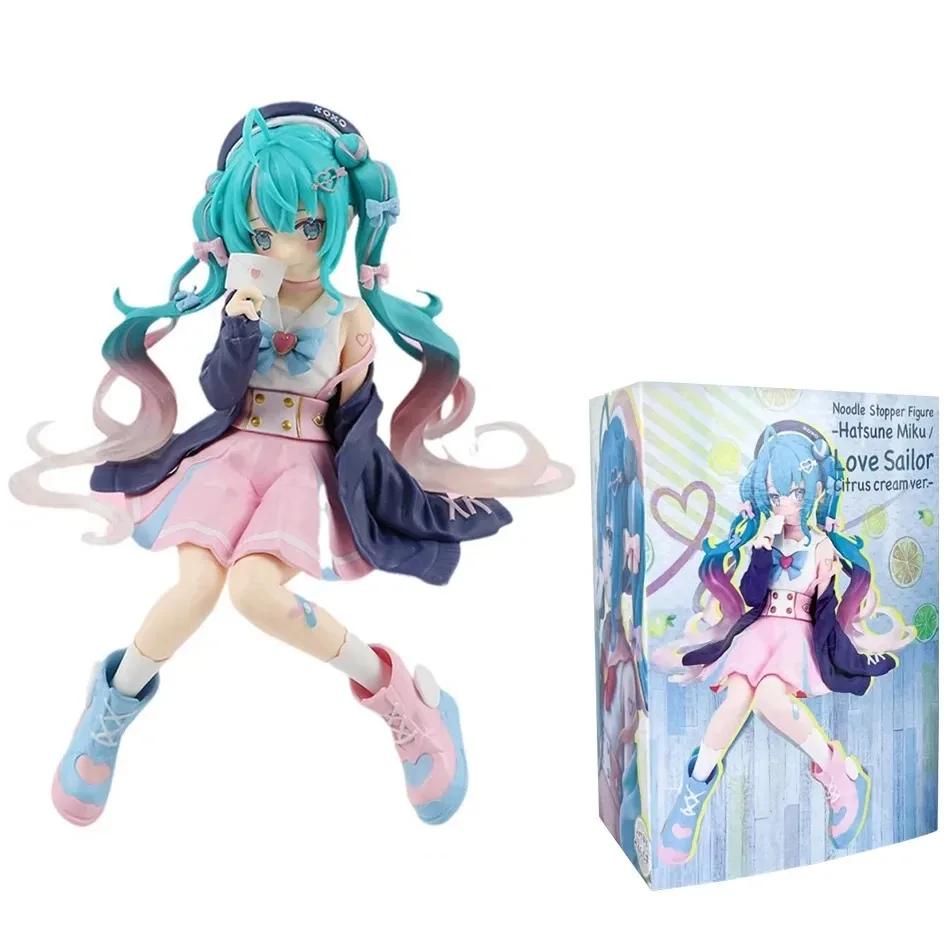Anime Hatsune Miku Little Devil Raccoon Kawaii Fairy Mirror Sleeping Beauty Action Figure PVC Model Doll Toy for Decoration Gift