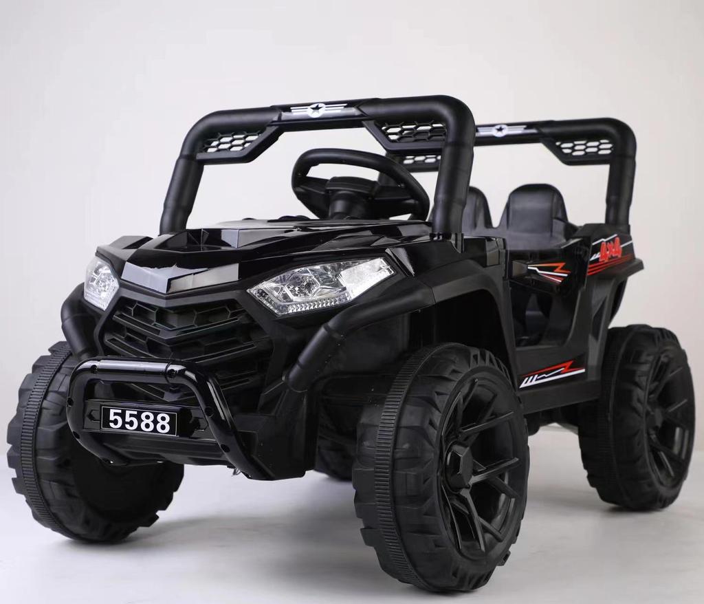 Children's and Adults' Remote-Control Electric Off-Road Car, Dual-Drive, Four-Wheel Toy Vehicle